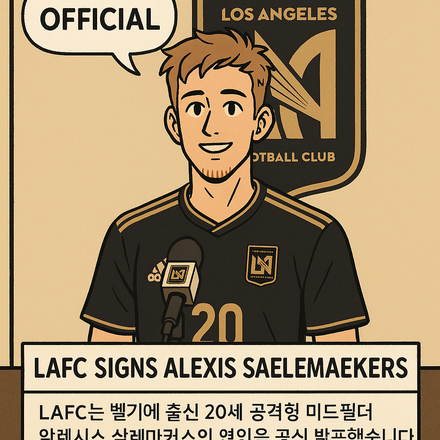 로스앤젤레스 FC, 알렉시스 샬레마커스선수 영입 공식